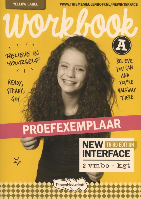 Omslag van New interface 2 vmbo-kgt proefexemplaar workbook