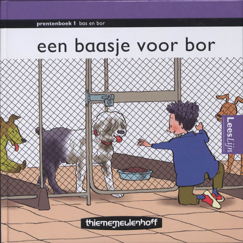 Omslag van Leeslijn Nieuw Prentenboek 1 Baasje voor Bor