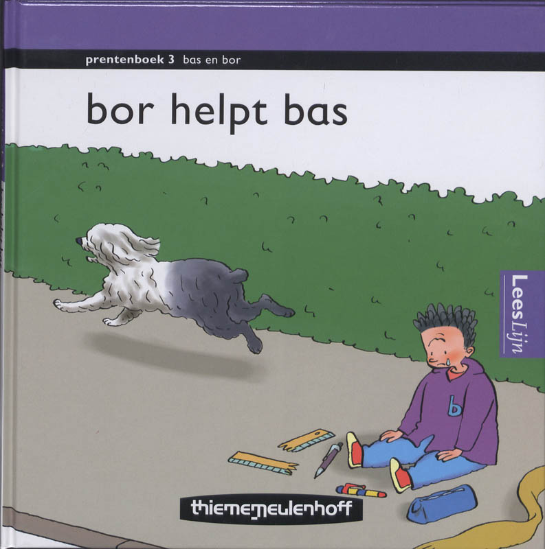 Omslag van 3 Bor helpt Bas