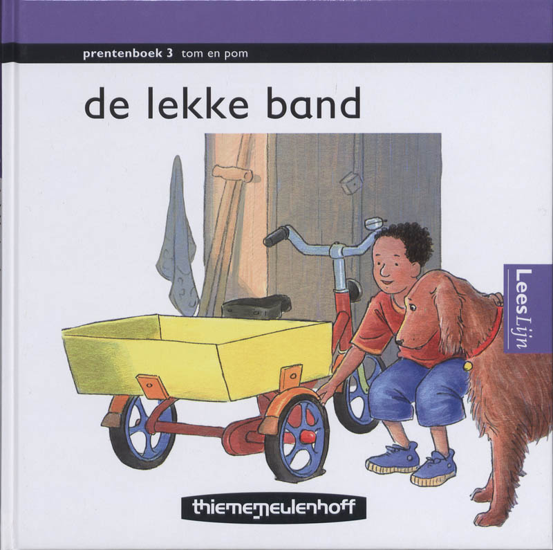 Omslag van Leeslijn Nieuw Prentenboek 3 De lekke band