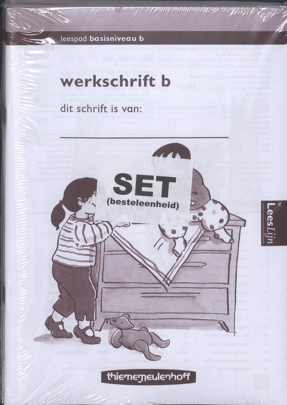 Omslag van Leeslijn Nieuw Leespad werkschrift b (set 5 ex)