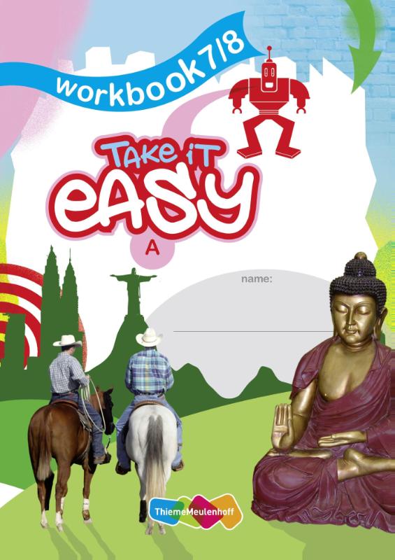 Omslag van Take it Easy Workbook 7/8A (set a 5ex)