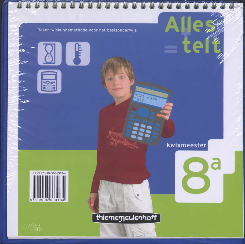 Omslag van Alles telt-2e dr Kwismeester 8A