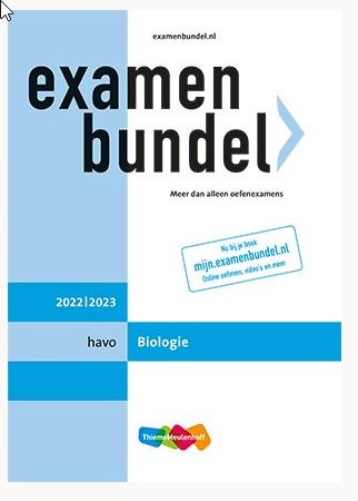 Omslag van havo Biologie 2022/2023