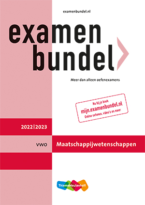 Omslag van vwo Maatschappijwetenschappen 2022/2023