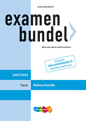 Omslag van Examenbundel havo Natuurkunde 2022/2023