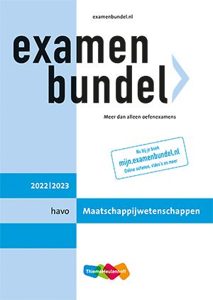 Omslag van havo Maatschappijwetenschappen 2022/2023