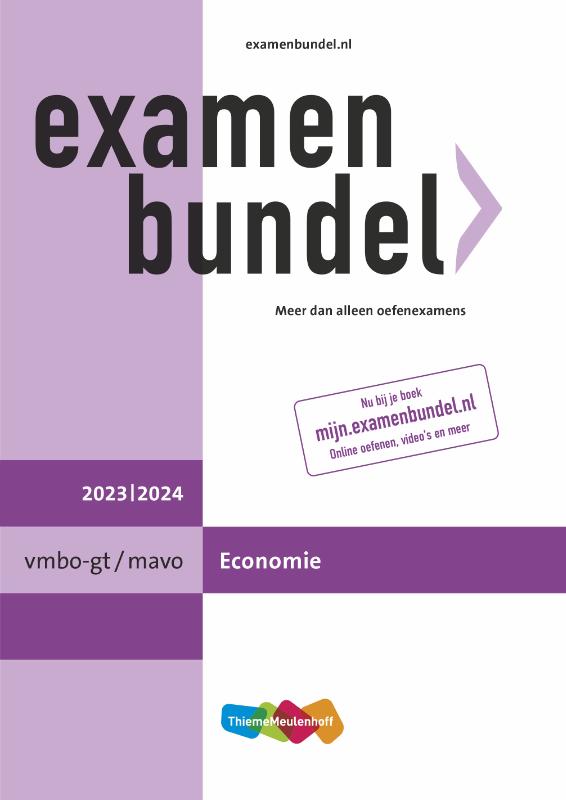 Omslag van vmbo-gt/mavo Economie 2023/2024
