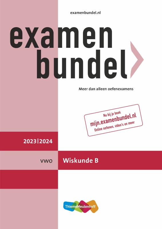 Omslag van vwo Wiskunde B 2023/2024