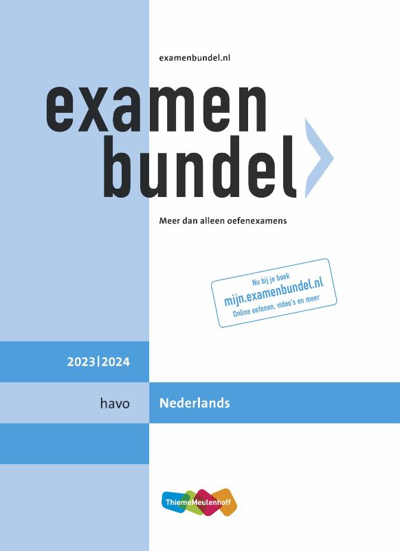 Omslag van havo Nederlands 2023/2024