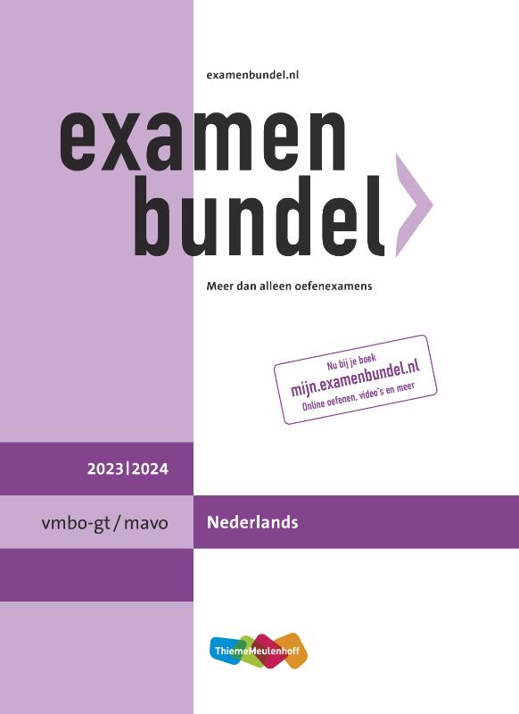 Omslag van vmbo-gt/mavo Nederlands 2023/2024
