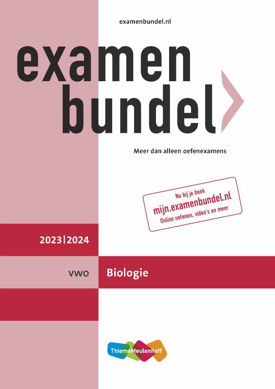 Omslag van vwo Biologie 2023/2024