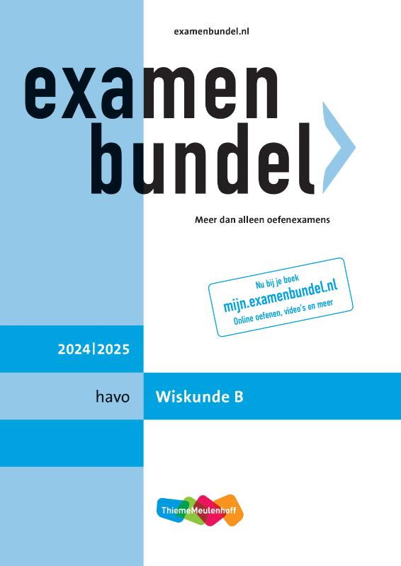 Omslag van havo Wiskunde B 2024/2025