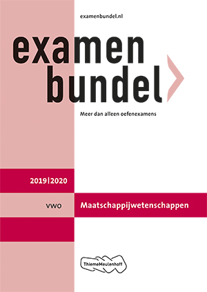 Omslag van vwo Maatschappijwetenschappen 2019/2020