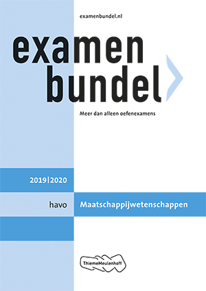 Omslag van havo Maatschappijwetenschappen 2019/2020