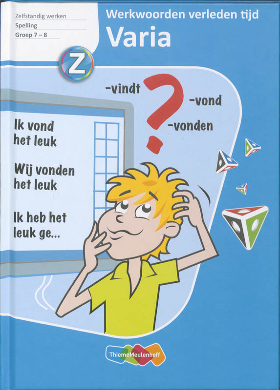 Omslag van Werkwoorden verleden tijd