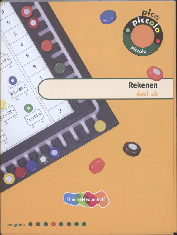 Omslag van Rekenen deel 2b, groep 4