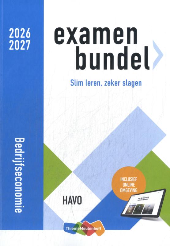 Omslag van havo Bedrijfseconomie 2026/2027