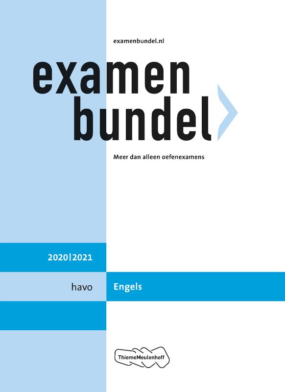 Omslag van havo Engels 2020/2021