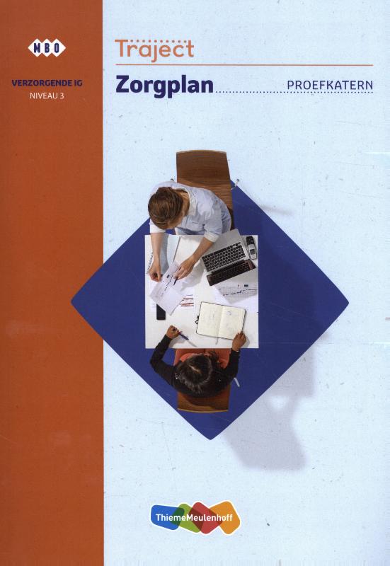 Omslag van mbo niveau 3 zorgplan