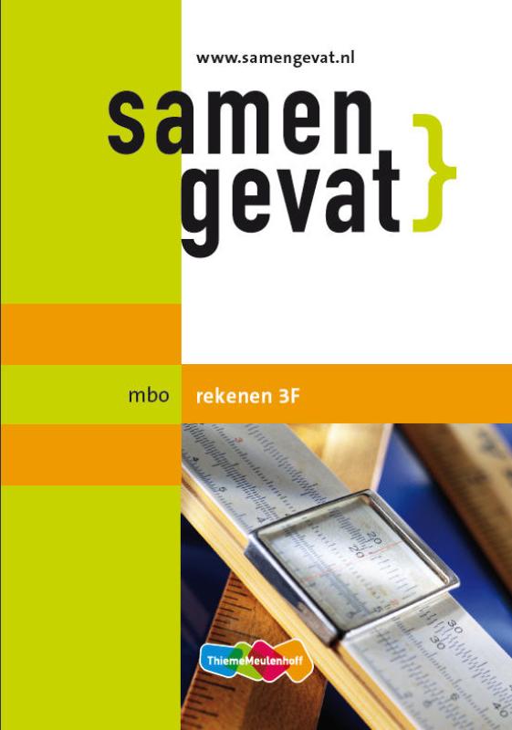 Omslag van mbo rekenen 2F