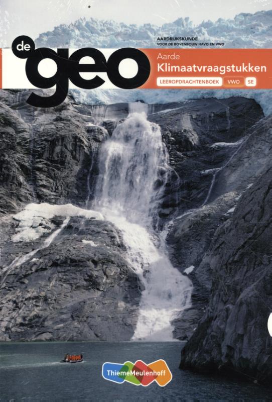 Omslag van De Geo LRN-line online + boek 4 vwo