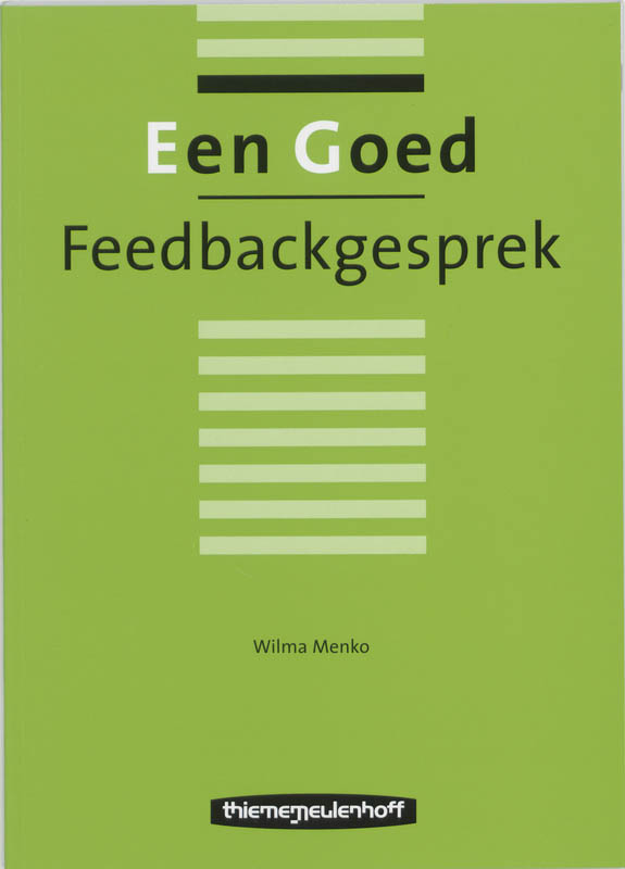 Omslag van Een goed feedbackgesprek