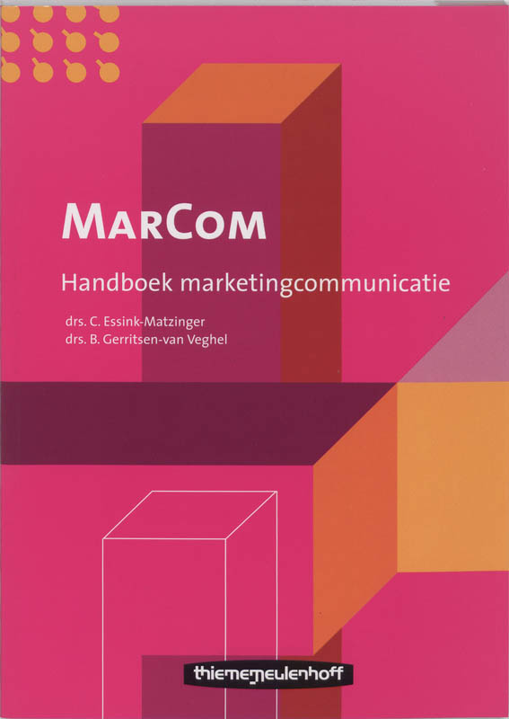 Omslag van Marcom handboek marketingcommunicatie