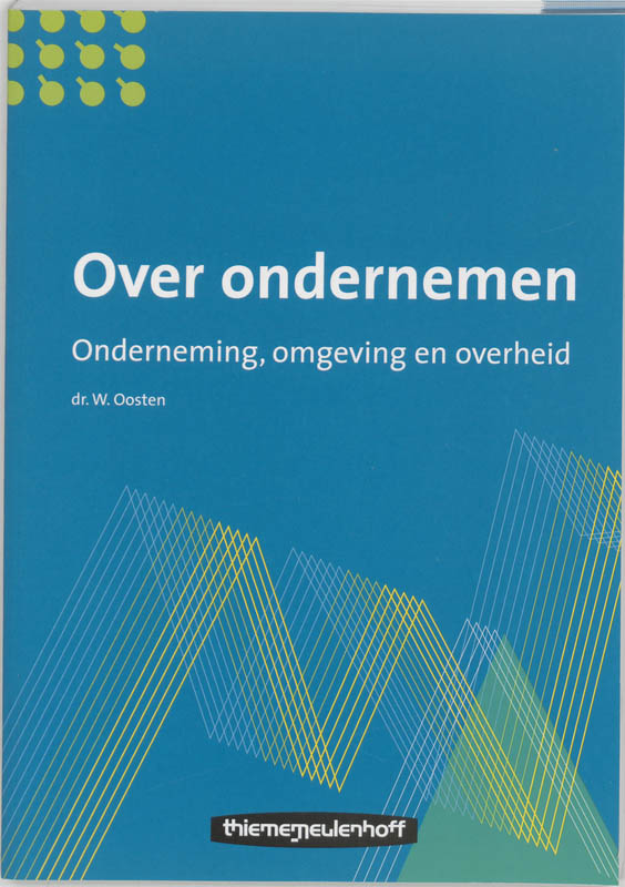 Omslag van Over ondernemen