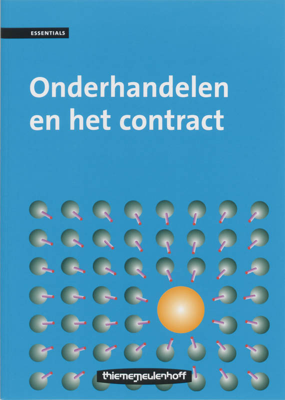 Omslag van Onderhandelen en het contract