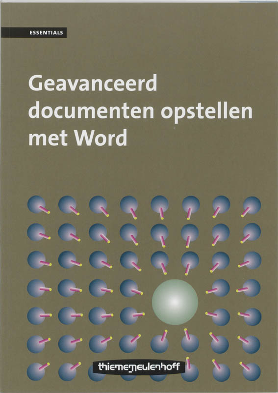 Omslag van Geavanceerd documenten opstellen met Word