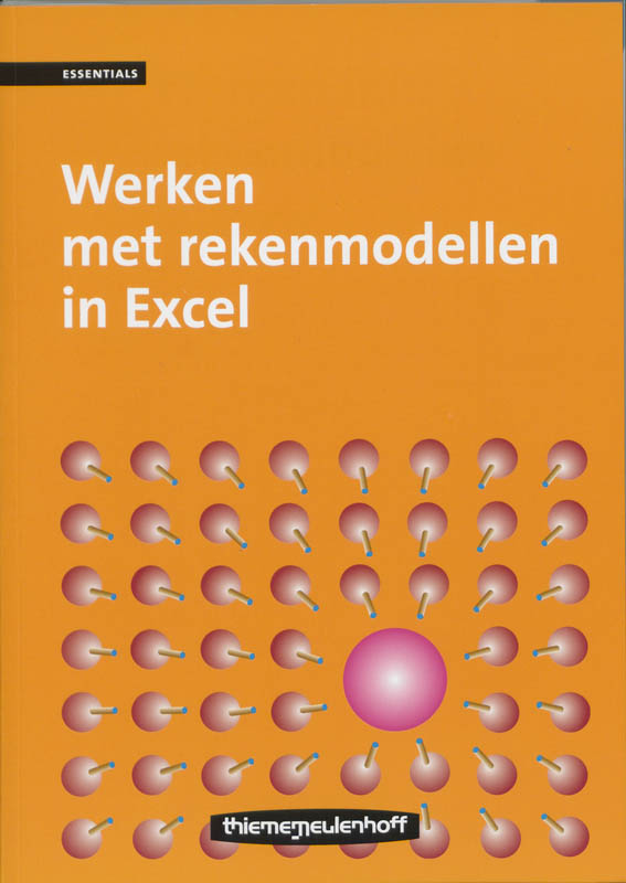 Omslag van Werken met rekenmodellen in Excel