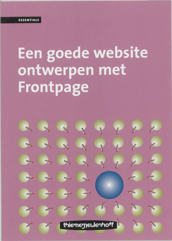 Omslag van Een goede website ontwerpen met FrontPage