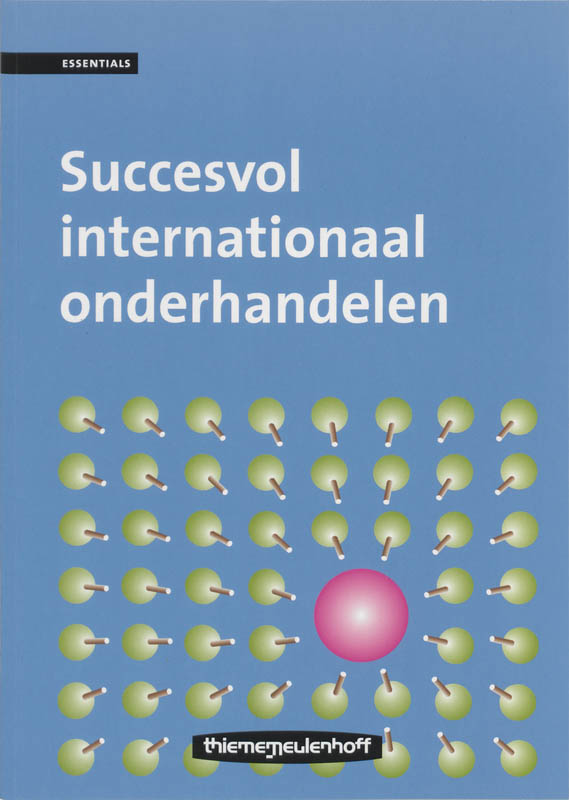 Omslag van Succesvol internationaal onderhandelen