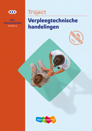 Omslag van Traject Combipakket Verpleegtechnische handelingen niv 4 boek en totaallicentie 1 jaar