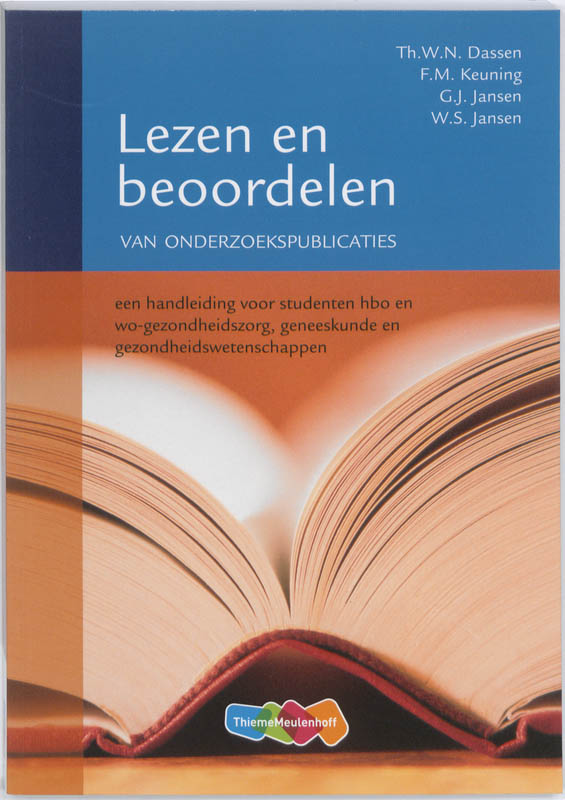 Omslag van Lezen en beoordelen van onderzoekspublicaties