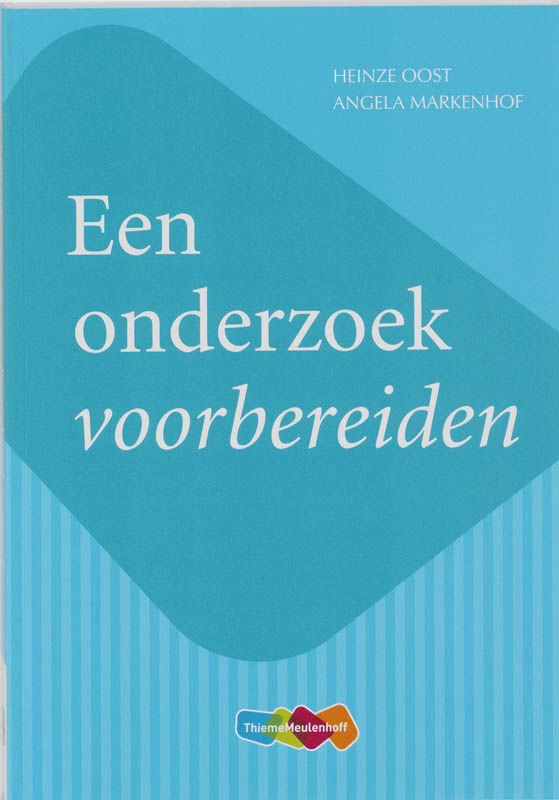 Omslag van Een onderzoek voorbereiden