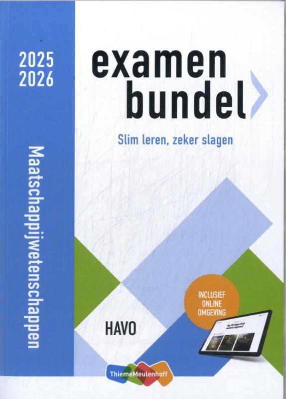 Omslag van havo 2025/2026