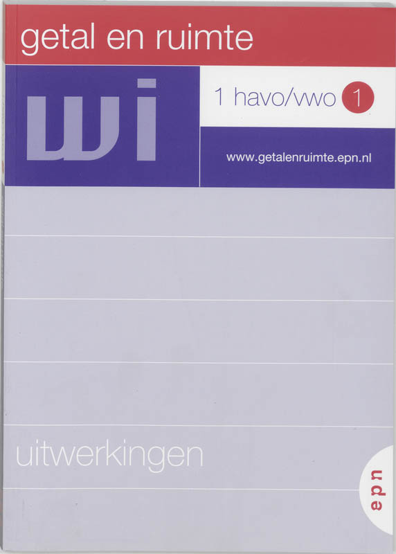 Omslag van Uitwerkingen