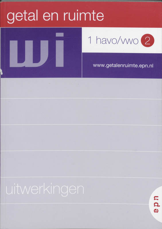 Omslag van Uitwerkingen