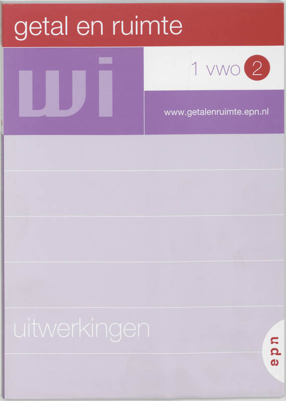 Omslag van Uitwerkingen
