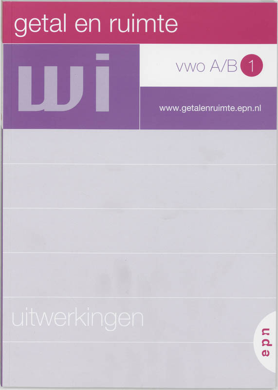 Omslag van Uitwerkingen