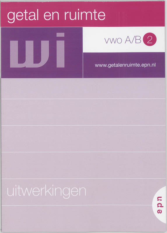 Omslag van Uitwerkingen
