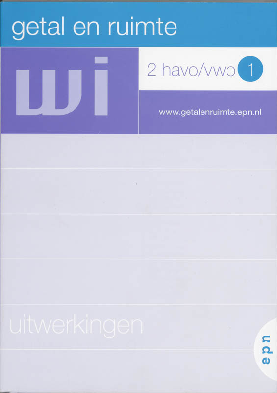 Omslag van Uitwerkingen