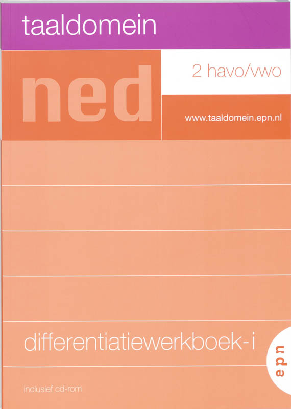 Omslag van Differentiatiewerkboek-i