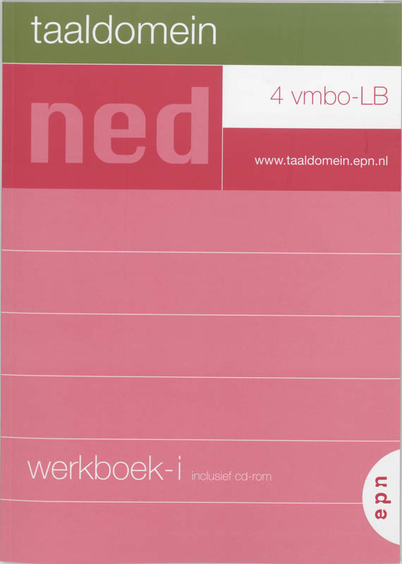 Omslag van werkboek-i