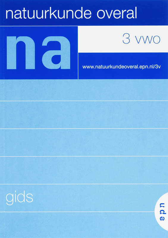 Omslag van 3 vwo