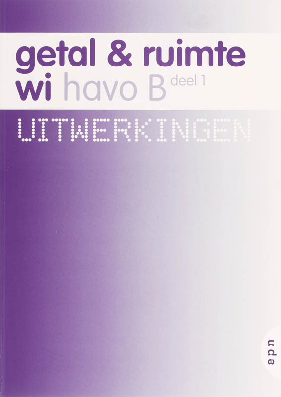 Omslag van uitwerkingen