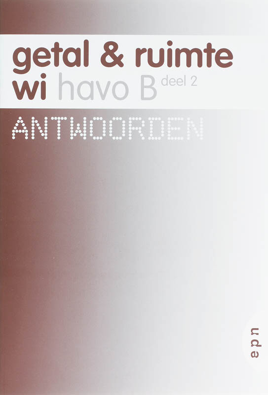 Omslag van antwoorden