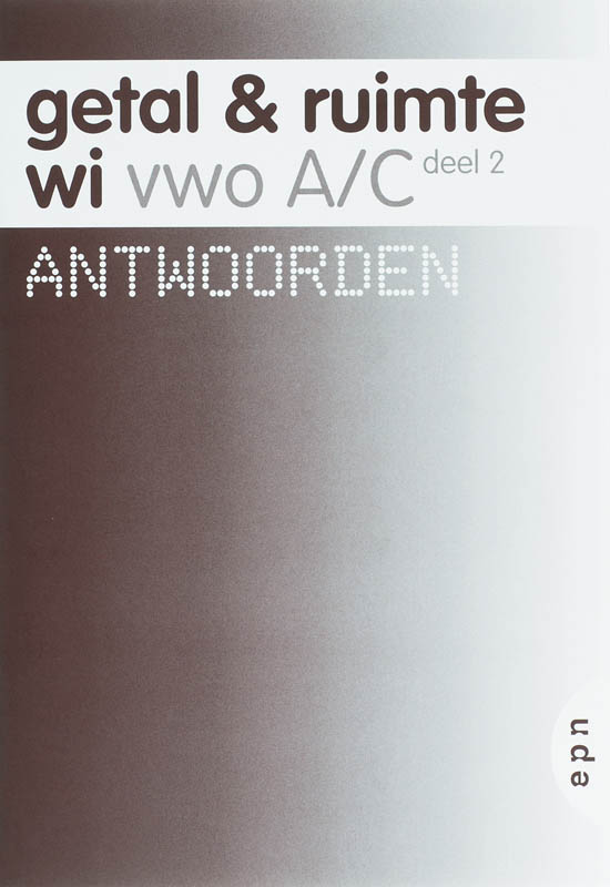 Omslag van Antwoordenboek